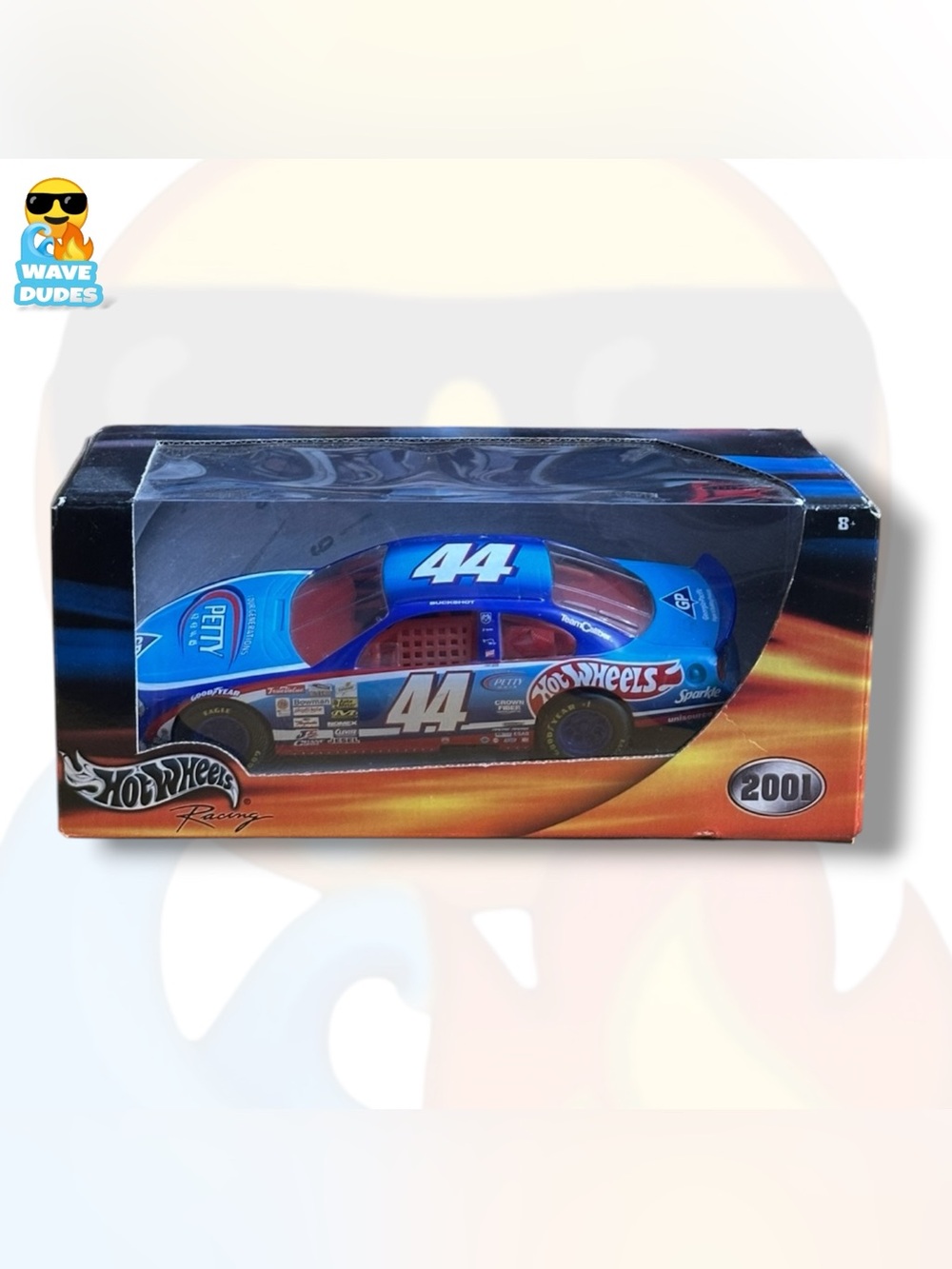Hot Wheels Racing 2001 Buckshot Jones Petty Racing Dodge Intrepid Die Cast Car